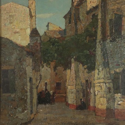 City View by Angelo Pavan Italy 20th Century