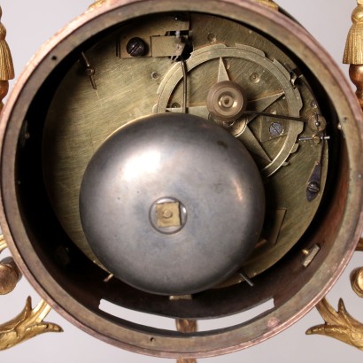 antigüedades, reloj, reloj antigüedades, reloj antiguo, reloj antiguo italiano, reloj antiguo, reloj neoclásico, reloj del siglo XVIII, reloj de péndulo, reloj de pared, reloj Caron à Paris