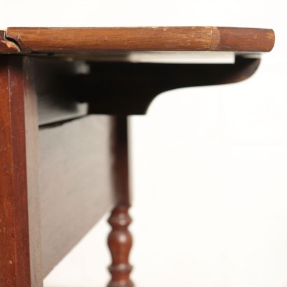 Working Table with Hinges Mahogany Mid 19th Century