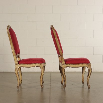 Coppia di sedie Luigi XV