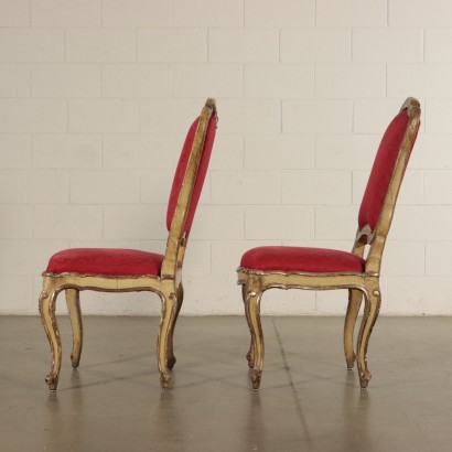 Coppia di sedie Luigi XV