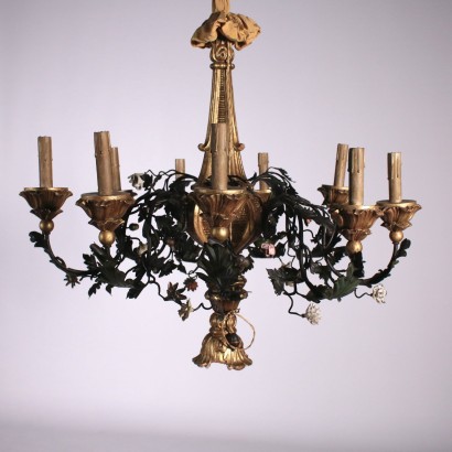 antiguo, candelabro, candelabros antiguos, candelabro antiguo, candelabro italiano antiguo, candelabro antiguo, candelabro neoclásico, candelabro de los 900, Candelabro de madera de hierro
