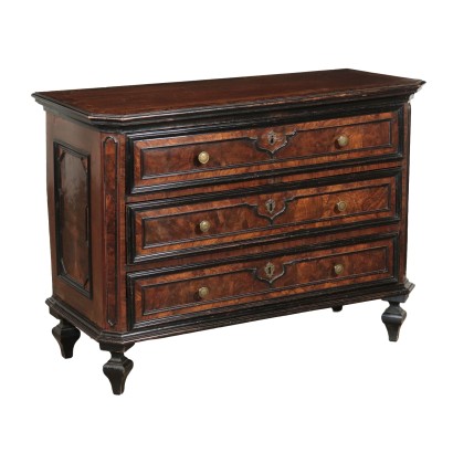 Lombard Chest of Drawers Walnut Italy 18th Century