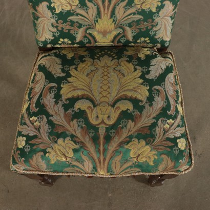 Group of SIx Rocchetto Chairs Walnut Italy 18th Century