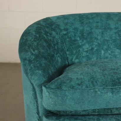 Couch with Velvet Covering 1940s