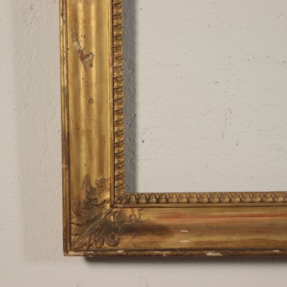 Empire Frame Gilded Wood Italy 19th Century