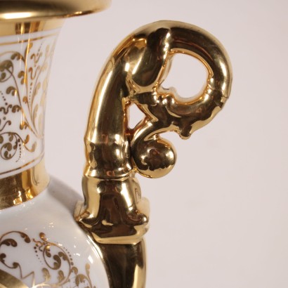 Double Grasped Vase Porcelain 19th-20th Century
