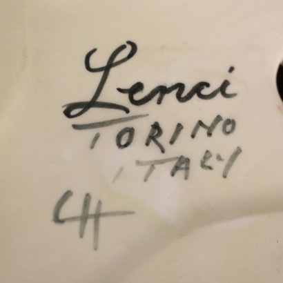 Grand Tétras Céramique Lenci Felice Tosalli Italie Années 30