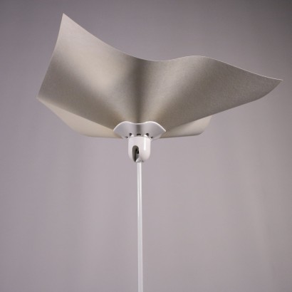 Mario Bellini Lamp Cast Iron Metal Polycarbonate Fabric 1976 Artemide