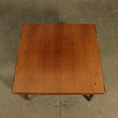 Small Table Solid Wood and Rosewood Italy 1960s Italian Prodution