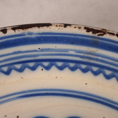 Maiolic Plate Ceramic Italy 19th Century