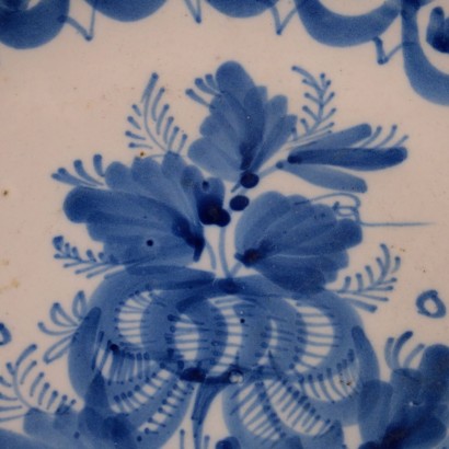 Plate Maiolic Ceramic North of Italy 19th Century
