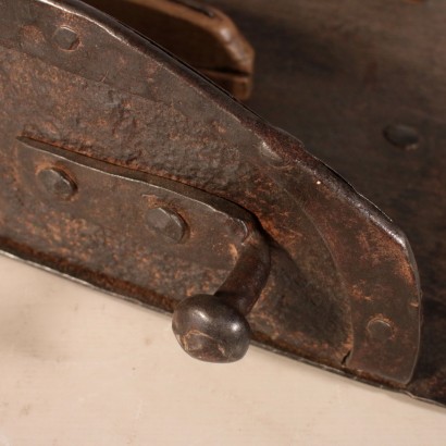 Farmin Tool Wrought Iron and Wood Italy 17th-18th Century