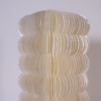 Lamp Wood and Mother of Pearl Italy 1960s Italian Prodution