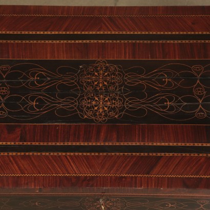 Chest of Drawers Marple, Ebony and Rosewood Slab Italy 19th Century