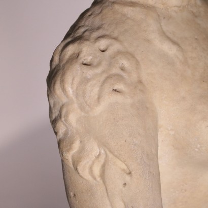 arte, arte italiano, pintura italiana antigua, estatua de mármol de fauno
