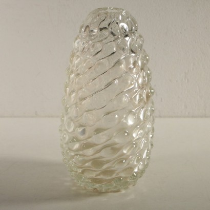 Vase aus glas