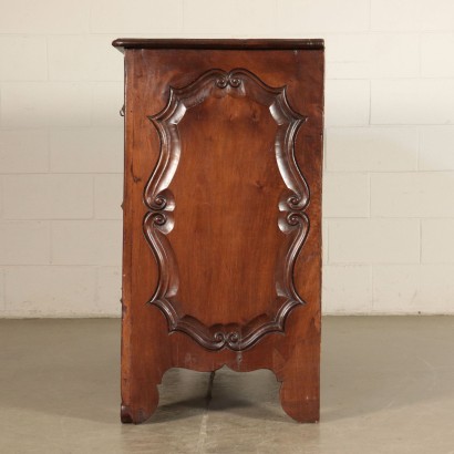 Chest of Drawers Solid Walnut Middle Italy 18th Century