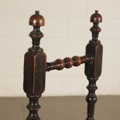 Group of 4 Chiars Sessile Oak Italy 20th Century