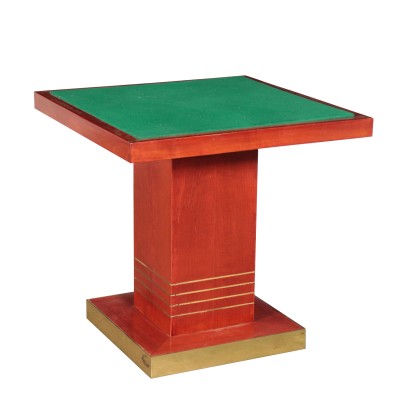 Spieltisch Holz Italien 1980er