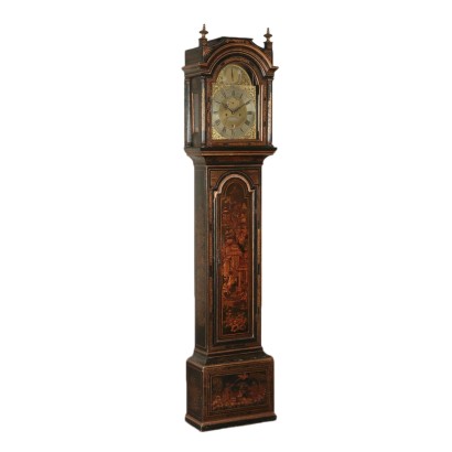 Horloge Bois laqué Samuel Smith London Angleterre '800