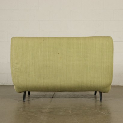Sofa Foam, Fabric and Brass Marco Zanuso, 1960s