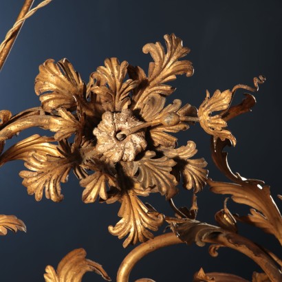 Baroque Chandelier Glass Italy XVIII Century