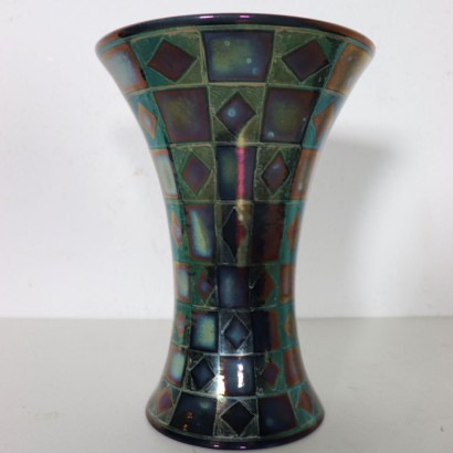 Vase Azucena Céramique émaillée Italie Année 1996