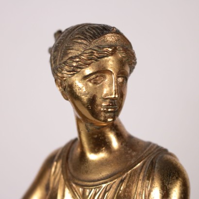 Karl X Tischuhr Giò Manini Bronze - Italien XIX Jhd