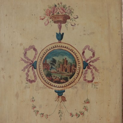 Pair of Corner Cabinets Poplar Piacenza Italy 18th Century