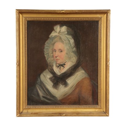 Portrait of a lady Oil on Canvas 19th Century