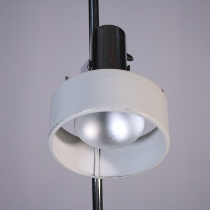 Stilnovo Lamp Lacquered Aluminum and Chromed Metal 1960s-1970s