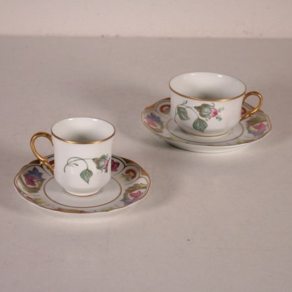 LIMOGES Dishes, Tea, Coffee Service, Porcelain, France 20th Century