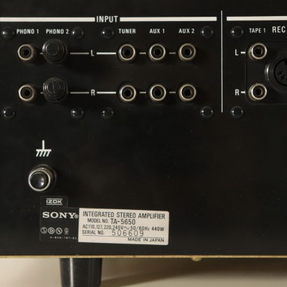 Sony TA 5650 Amplificatore integrato (1975)