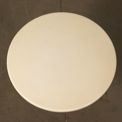Kartell Table, Plastic Material, Metal, A. Castelli I. Gardella 1960s