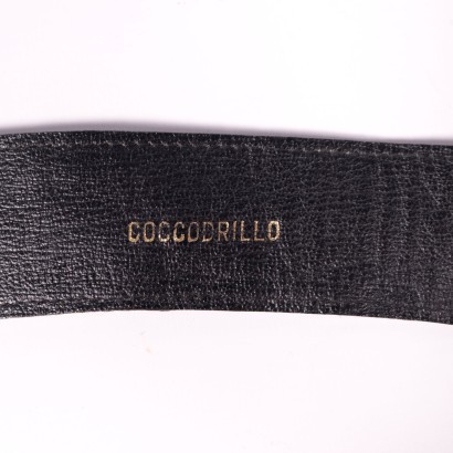 Vintage Crocodilian Belt