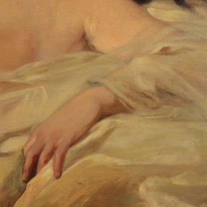 Rodolfo Morgari, Oil on Canvas, 19th Century