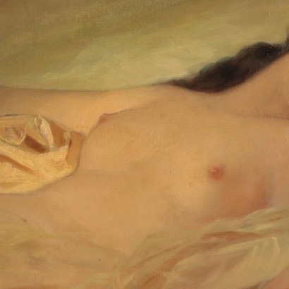 Rodolfo Morgari, Oil on Canvas, 19th Century