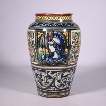 Antik, Vase, antike Vasen, antike Vase, antike italienische Vase, antike Vase, neoklassische Vase, Vase aus dem 19.