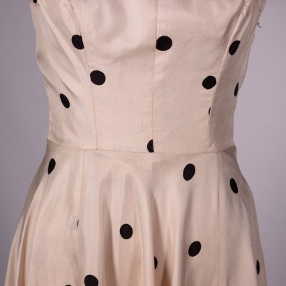 #vintage #abbigliamentovintage #abitivintage #vintagemilano #modavintage, vestido de cóctel de lunares vintage