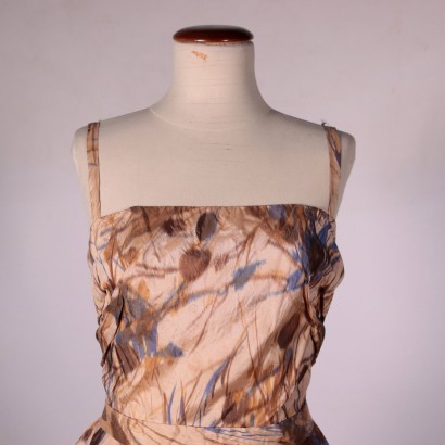Vintage Dress, Silk Taffetà, Milan 1950s