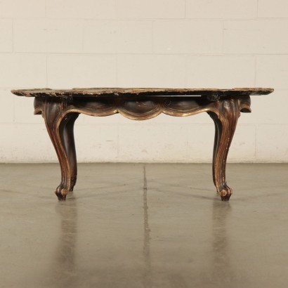Small Lacquered Table, Italy 20th Century