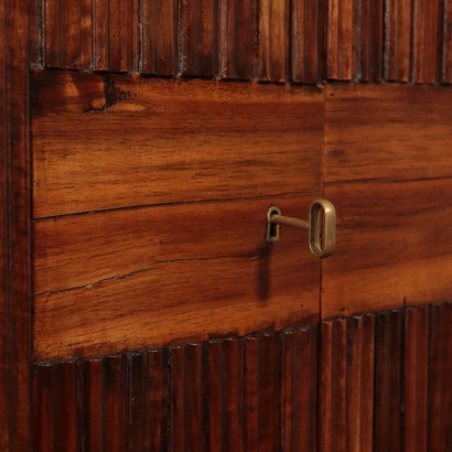 Wardrobe, Walnut, Italy 1950s