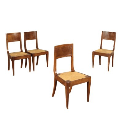 Gruppe von Vier Stühlen Präsidium