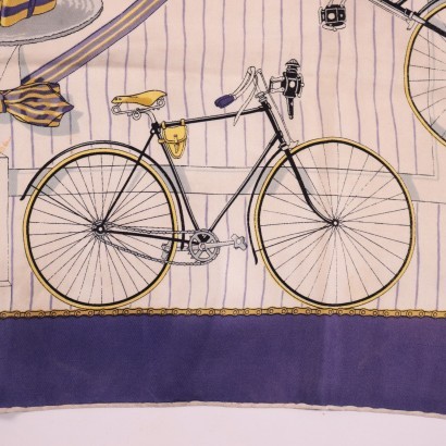 Schal Von Vintage-Hermès - Cycles