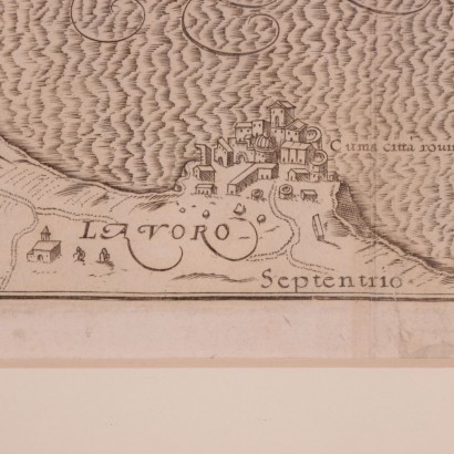 Printig of Giovanni Antonio Magini 17th Century
