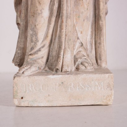 Vierge à l'Enfant Sculpture Pierre Italie '800