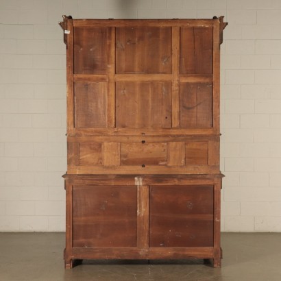 Empire Stile Two Bodies Cupboard Italy 20th Century