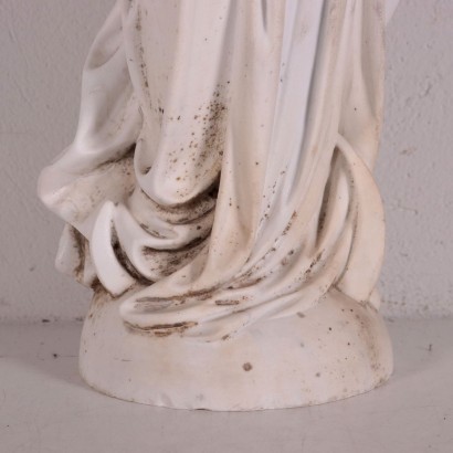 Sculpture Marbre representant Devota Italie Premier '900