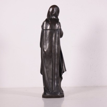 Sculpture Bronze représentant la Vierge de Nuremberg '900